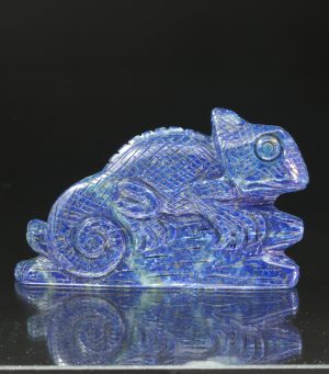 Lapis lazuli chameleon