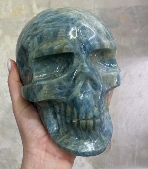 Akvamarínová lebka