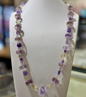 Ametrínový náhrdelník